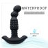 Aixiasia Abake - vibrador anal rotatorio (negro)