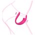 Aixiasia Hera - vibrador doble recargable con radio (rosa)