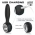 Dylon Remote - Vibrador anal remoto recargable (negro)