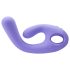 Nomi Tang Flex Bi - vibrador recargable con estimulador de clítoris (lila)
