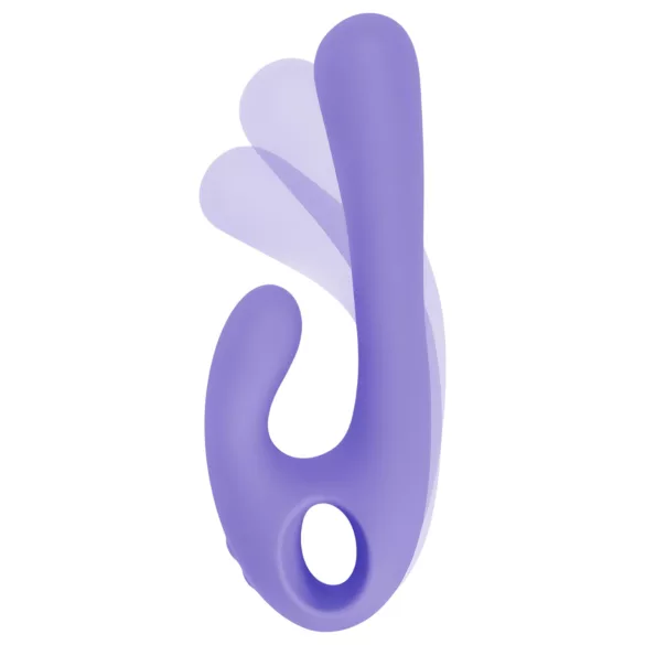 Nomi Tang Flex Bi - vibrador recargable con brazo para clítoris - silicona lila