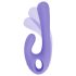 Nomi Tang Flex Bi - vibrador recargable con estimulador de clítoris (lila)