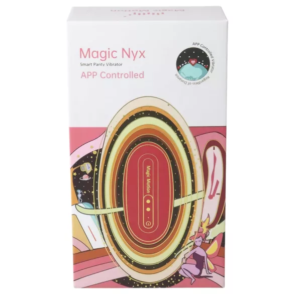 Magic Motion Nyx - vibrador para clítoris impermeable - color coral