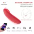 Magic Motion Nyx - vibrador para clítoris impermeable - color coral