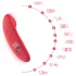 Magic Motion Nyx - vibrador para clítoris impermeable - color coral