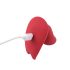 Magic Motion Umi - vibrador rojo inteligente con batería y cinturón