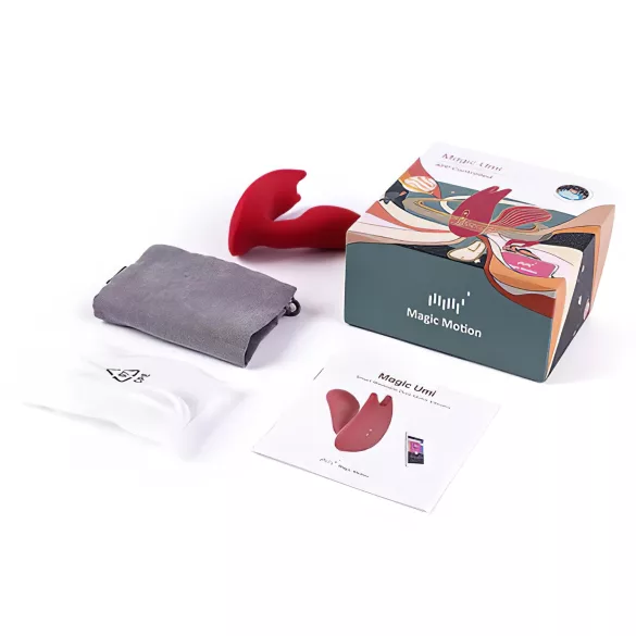 Magic Motion Umi - Vibrador wearable controlado por app (rojo)