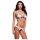 Baci - Set de sujetador floral con encaje + bragas abiertas