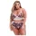 Baci Plus Size - set de sujetador floral de encaje - talla grande