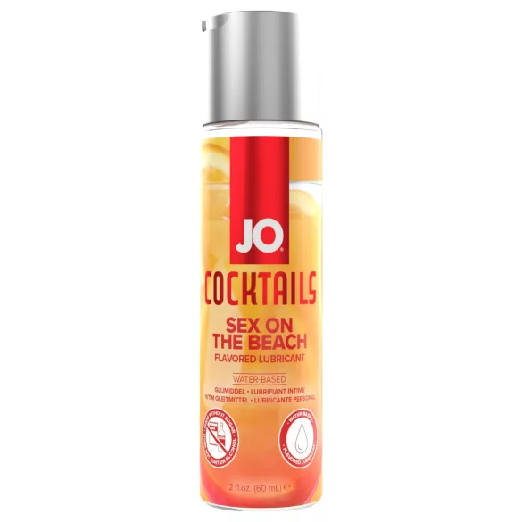 System JO Cocktails - lubricante base agua - Sex on the Beach - 60 ml