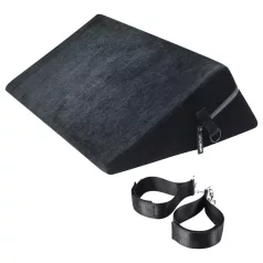 Whipsmart - cojín sexual triangular - espuma - negro