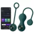 Magic Motion Crystal Duo - Bola china vibradora con control por app (verde)