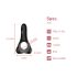 Magic Motion Rise - Anillo vibrador inteligente recargable (negro)