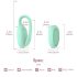 Magic Motion FitCute - bola vaginal inteligente recargable - silicona menta