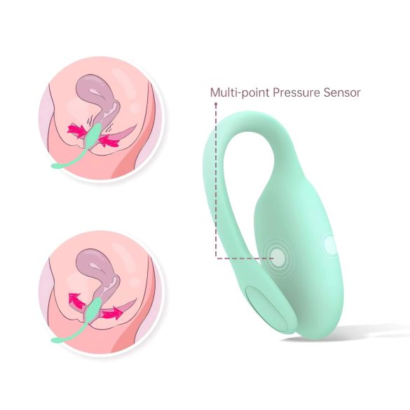 Magic Motion FitCute - bola vaginal inteligente recargable - silicona menta
