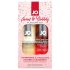 Lubricante JO System Sweet & Bubble: champán-chocolate-fresa (2 uds.)