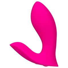  LOVENSE Flexer Panty - vibrador recargable 2 en 1 - silicona rosa