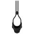 Nexus Forge - Anillo Vibrador Ajustable (Negro)