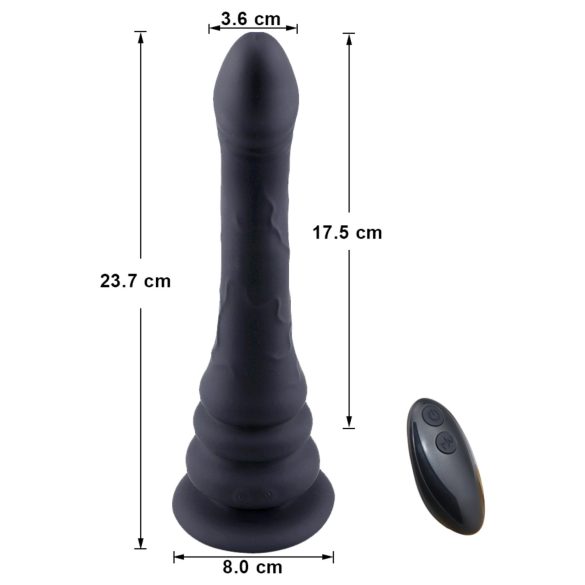 Wilson - vibrador con ondas - silicona negra