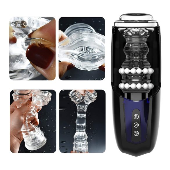 Magic Motion Xone - masturbador inteligente - silicona azul