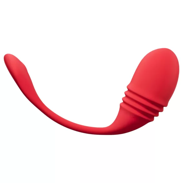 Lovense Vulse - huevo vibrador pulsante inteligente - silicona roja