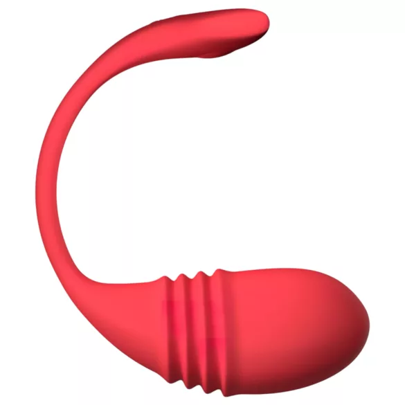Lovense Vulse - huevo vibrador pulsante inteligente - silicona roja