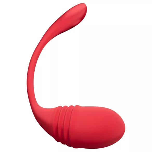 Lovense Vulse - huevo vibrador pulsante inteligente - silicona roja