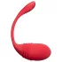 Lovense Vulse - huevo vibrador pulsante inteligente - silicona roja
