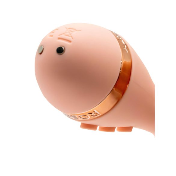 Vush The Rose 2 - vibrador masajista recargable e impermeable (rosa)