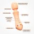 Vush Majesty 2 - vibrador masajeador recargable e impermeable (naranja)
