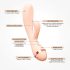 Vush Muse - vibrador rosado, resistente al agua, recargable