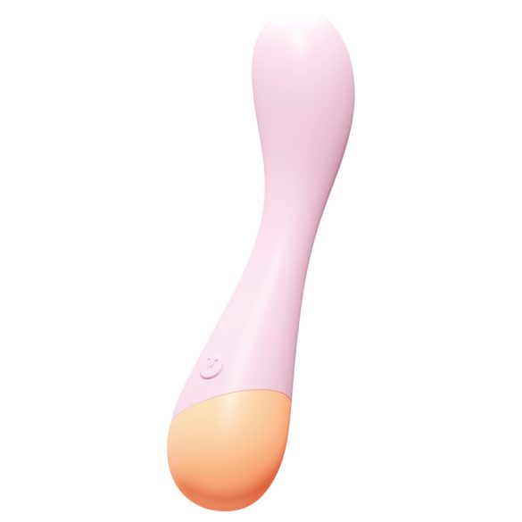 Vush Peachy Punto G - vibrador recargable para punto G (rosa)