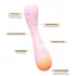 Vush Peachy G-Spot - vibrador punto G recargable silicona rosa