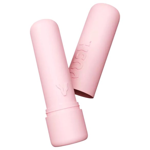 Vush Pop Gloss - mini vibrador recargable impermeable - silicona rosa