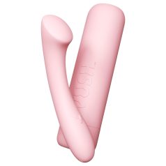   Vush Pop Shine - vibrador punto G recargable impermeable silicona rosa