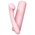Vush Pop Shine - vibrador punto G recargable impermeable silicona rosa