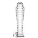 Lonely - funda para pene vibradora y engrosadora - silicona transparente