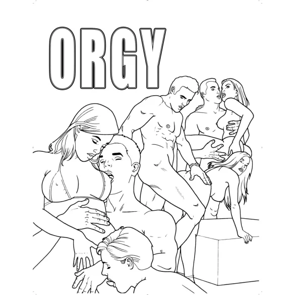 WoodRocket - Libro para colorear para adultos - Sexo explícito