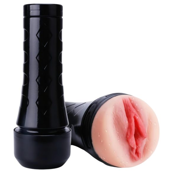 Tracy's Dog 3D Stroker - Realista Masturbador en Estuche (Negro-Natural)