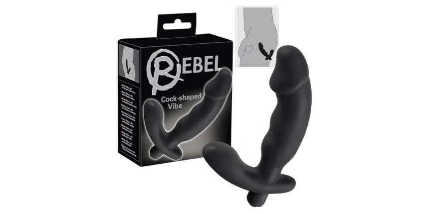 Rebel - vibrador prostático con pene