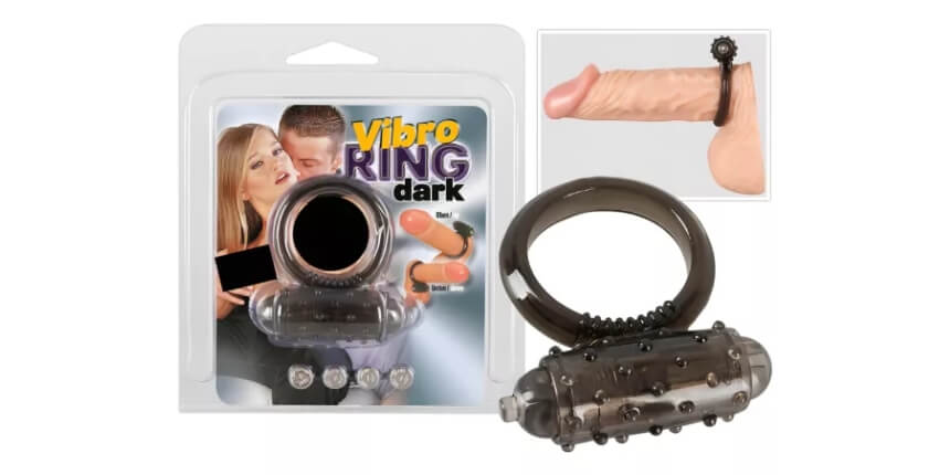 You2Toys - anillo vibrador de silicona pura