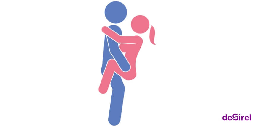 El Mono: posición sexual avanzada de pie para parejas | Desirel.es sex shop