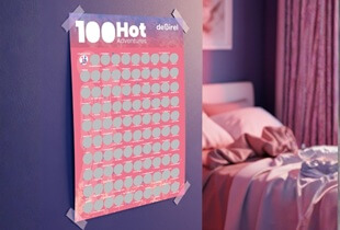 100 posturas sexuales para rascar: tu mapa de aventuras para el dormitorio