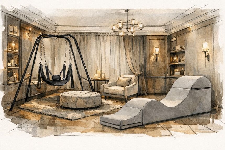 Ideas para habitación erótica en casa y diseño de sala erótica - Desirel.es Sexshop