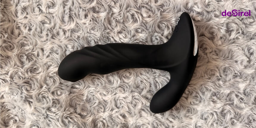 Masajeador prostático con vibración y bolas giratorias | Desirel.es Sex Shop