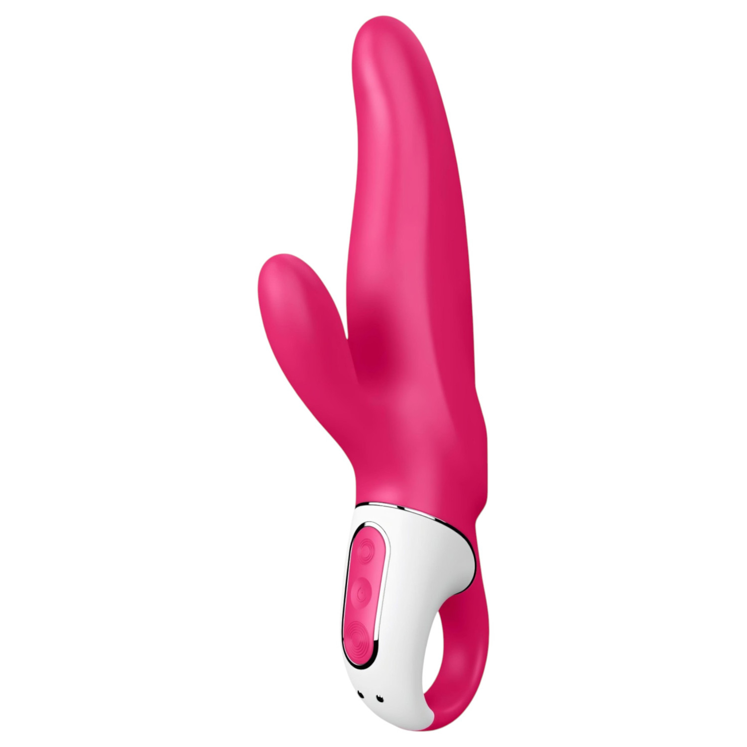 Satisfyer Mr. Rabbit - vibrador con brazo para el clítoris, impermeable (rosa)
