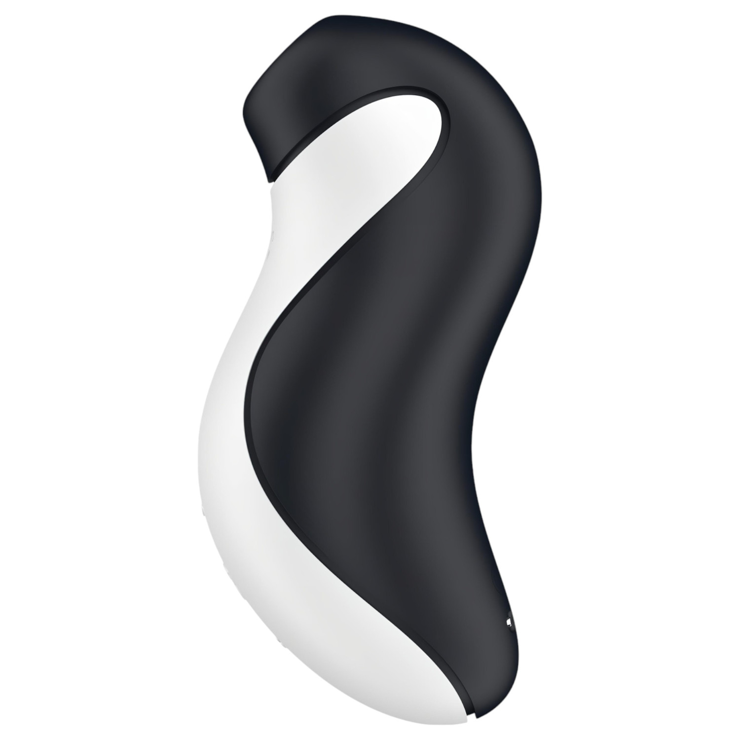 Satisfyer Orca - estimulador de clítoris de ondas de aire impermeable (blanco y negro)