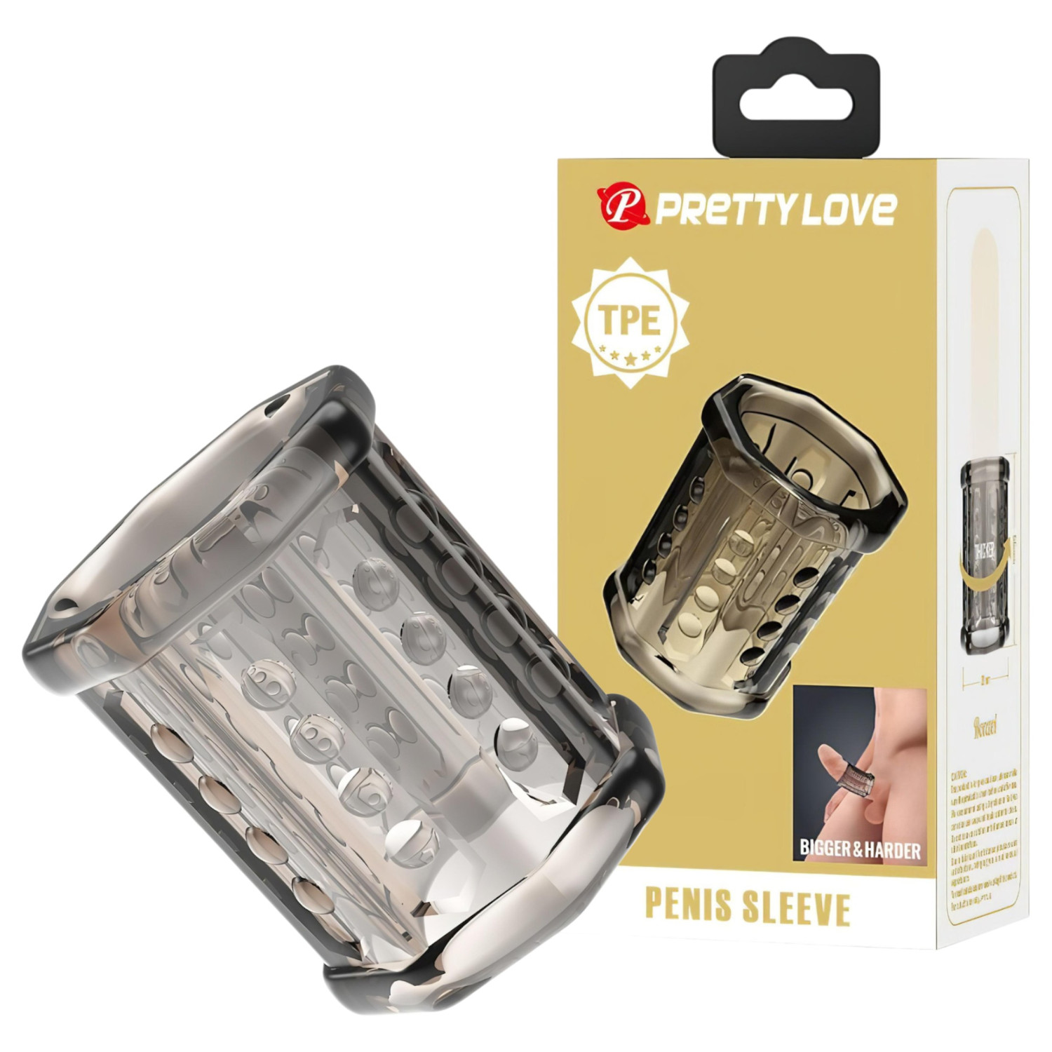 Pretty Love Ronael - anillo para pene (transparente)